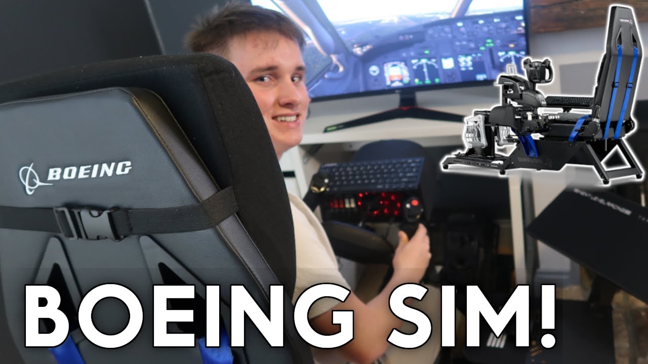 BOEING Flight Simulator REVIEW |  Next Level Racing Boeing COCKPIT