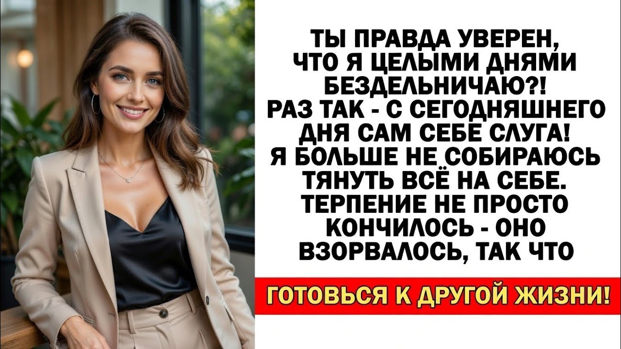 Муж орал, что я бездельница? Теперь сам кастрюли драит и швабру таскает!