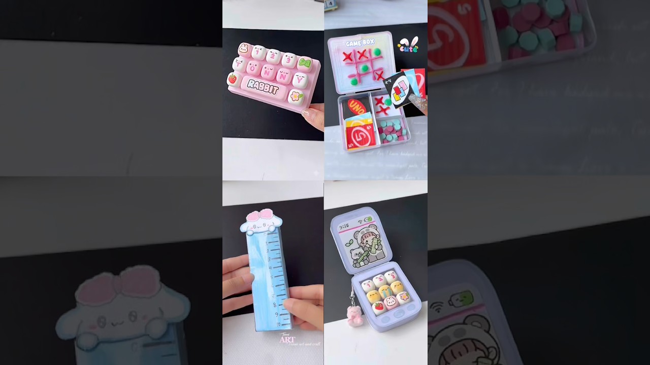 4 craft ideas #tonniartandcraft #diy #craft #art