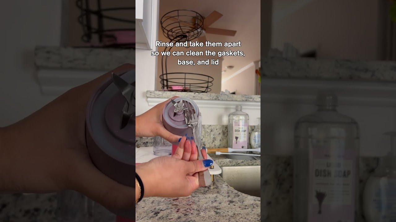 How to DEEP CLEAN your blendjet portable blender