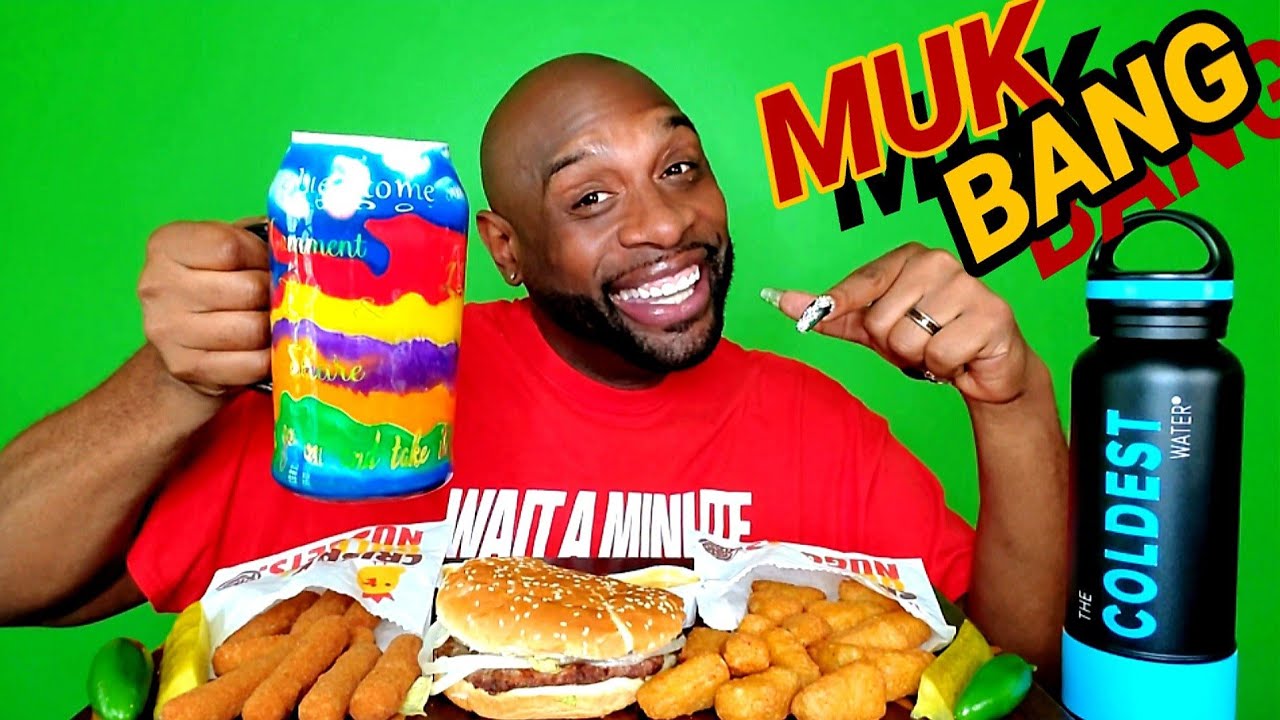 BURGER KING WHOPPER HAMBURGER MUKBANG 먹방 ... EATING SHOW 먹방 ...