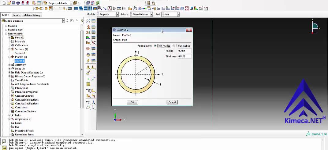 Abaqus/Aqua. Tutorial