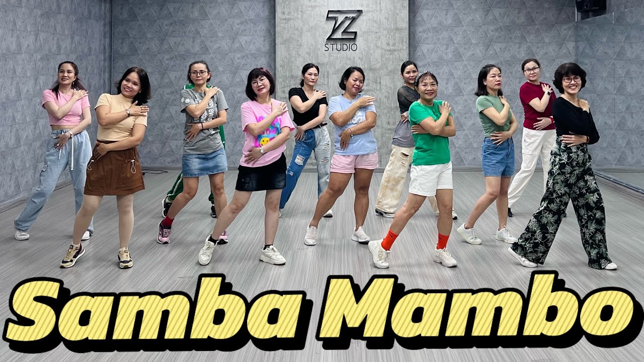SAMBA MAMBO - FRANCE GALL | TRAN LONG | DANCEFIT | DANCEWORKOUT