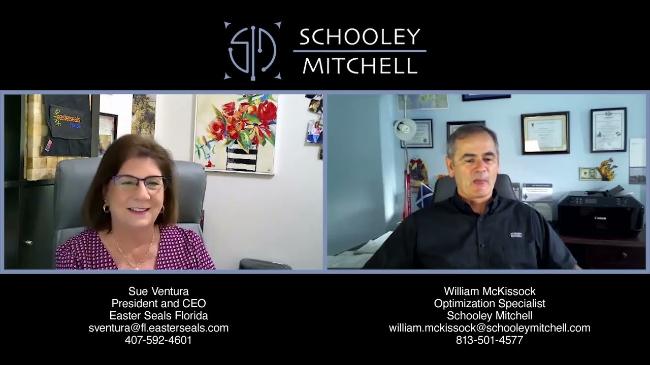 Easterseals Florida CEO and President, Sue Ventura, and William McKissock Interview