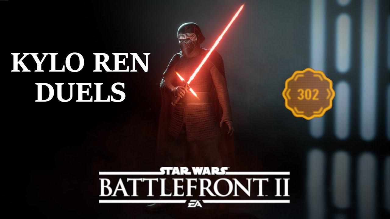 Epic Kylo Ren duels compilation #1 | Star Wars battlefront II