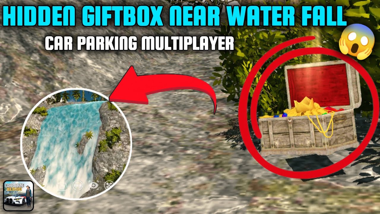 Secret Gift Box Above Waterfall in Car Parking Multiplayer 😱 | Real or Fake?