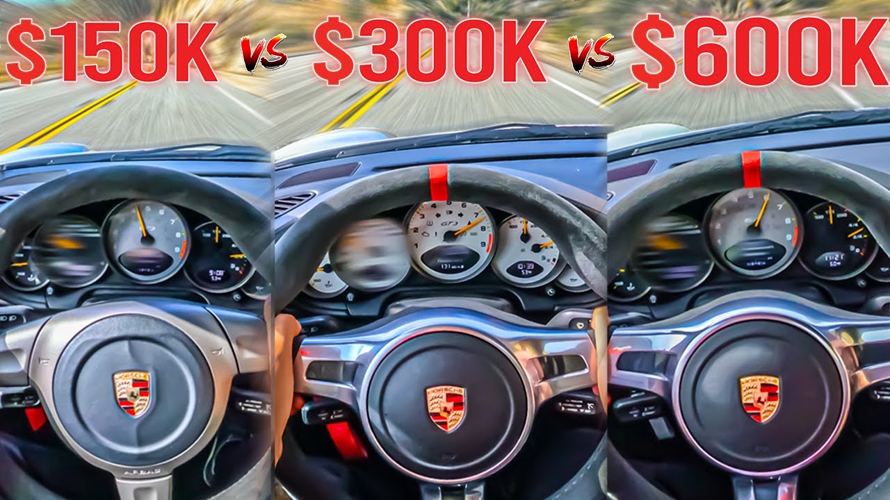 Peak Porsche 911 Comparison | 997.1 GT3 vs 997.2 GT3 RS vs 997.2 GT3 RS 4.0