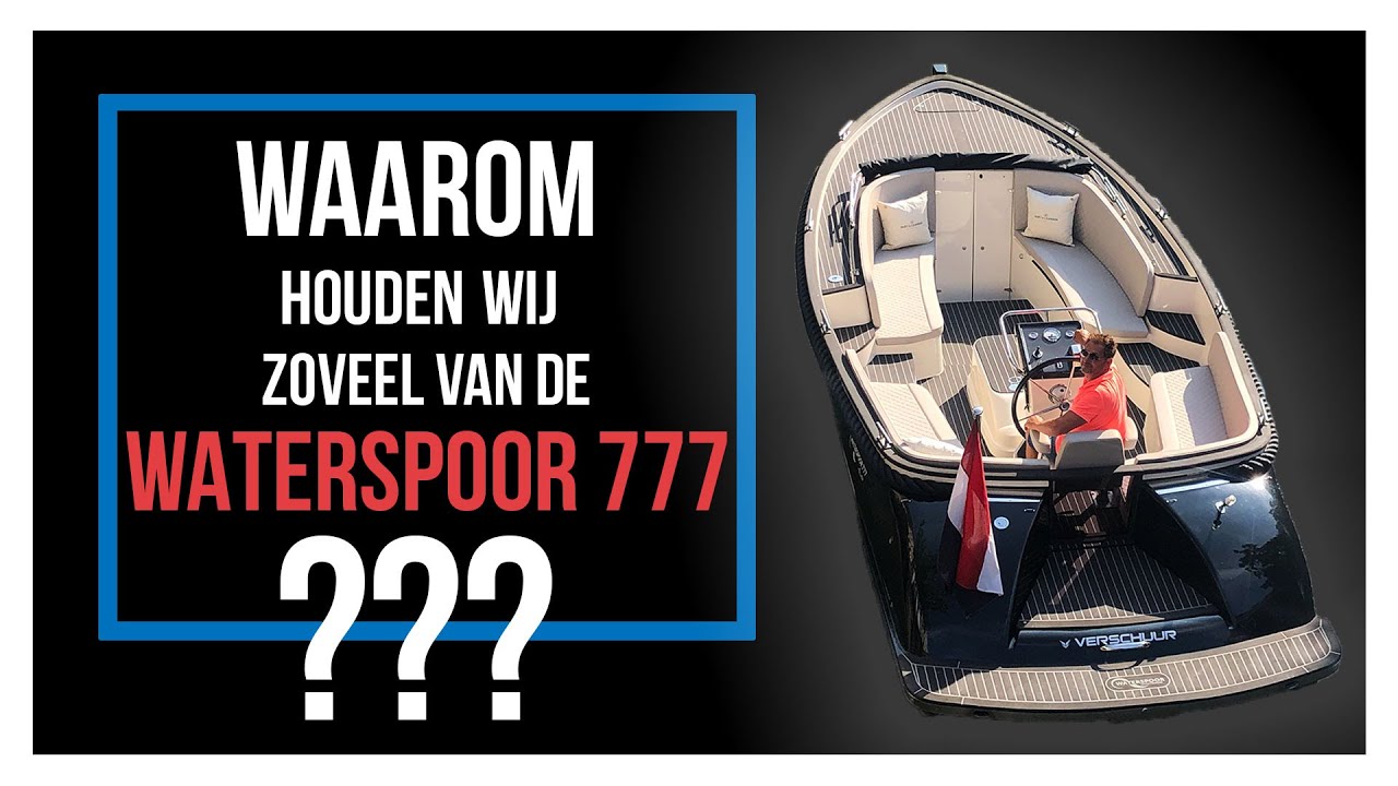 Sloep en tender videoblog #161: Waarom houden wij zoveel van de Waterspoor 777?