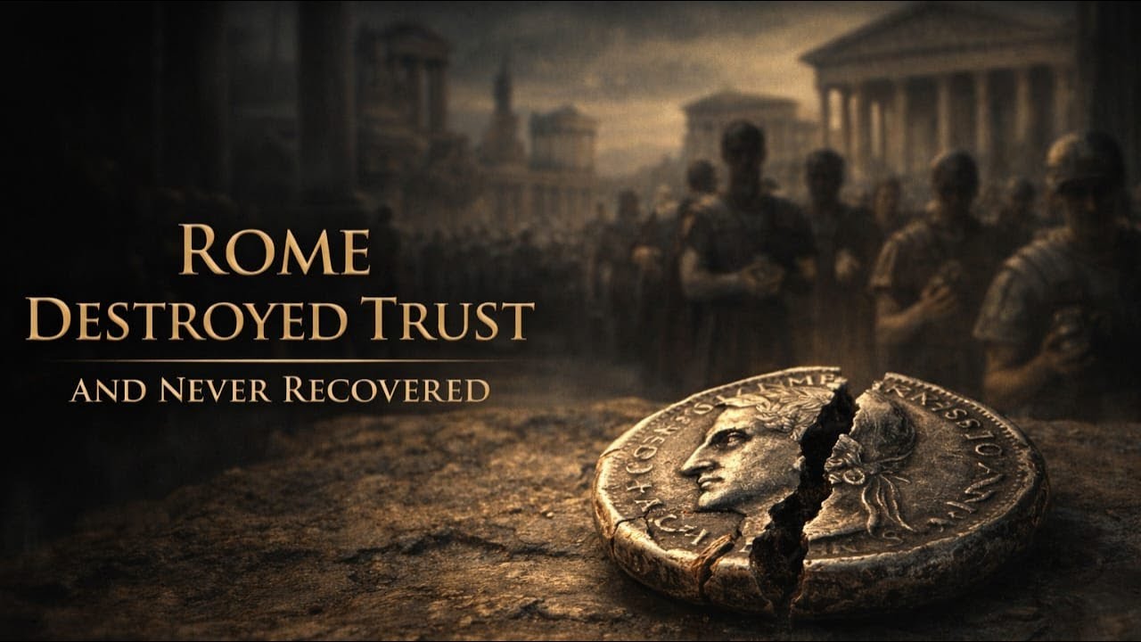 How Rome Destroyed Trust — And Never Recovered #RomanEmpire #FallOfRome #Inflation #WhyEmpiresFall