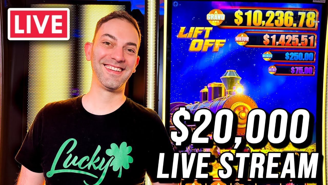 🔴 LIVE $20,000 on Slots FOUR Jackpots up to $100 a Spin!