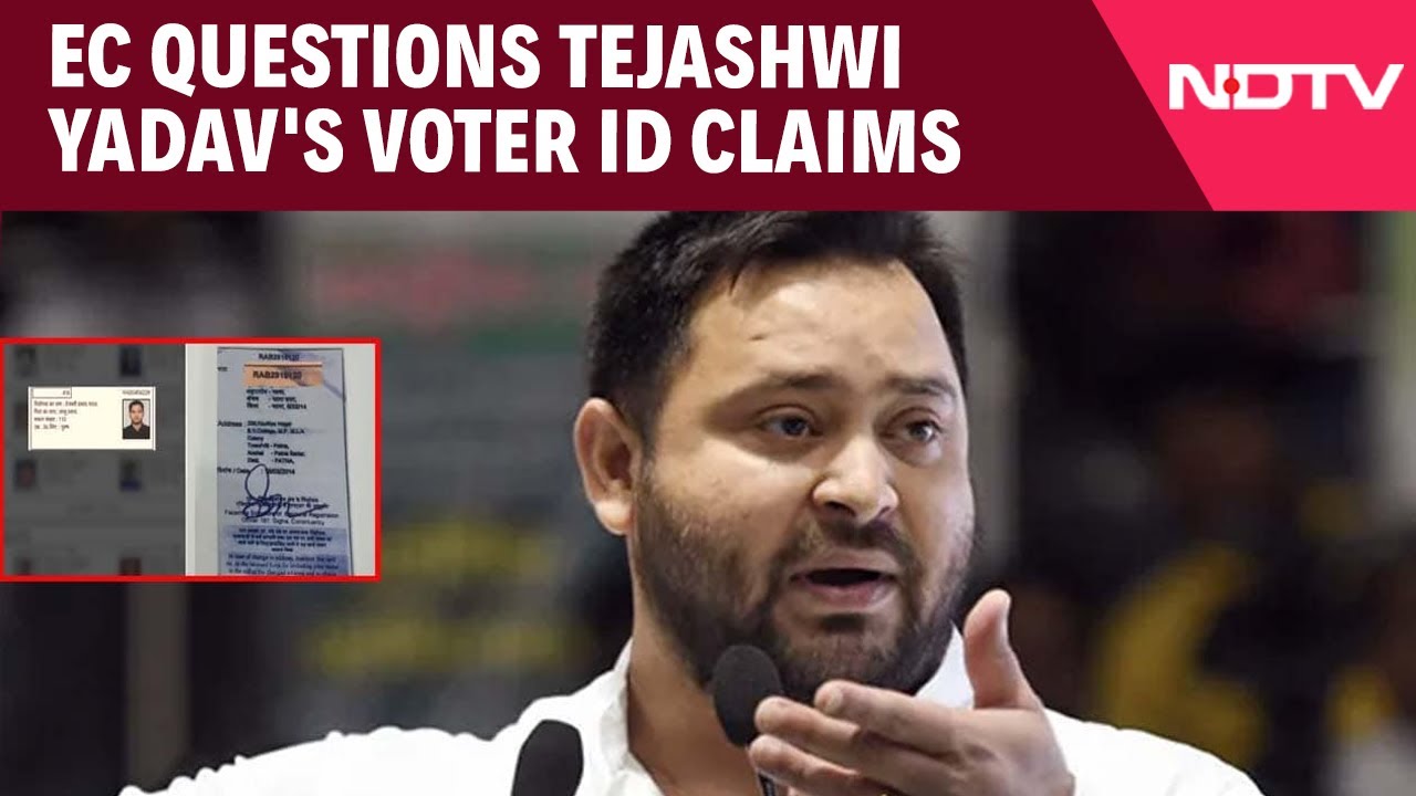 Bihar Elections 2025 | Election Commission Questions Tejashwi Yadav's Voter ID Claims