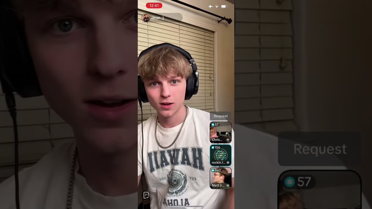 Dean Withers and Hasanabi TikTok Live