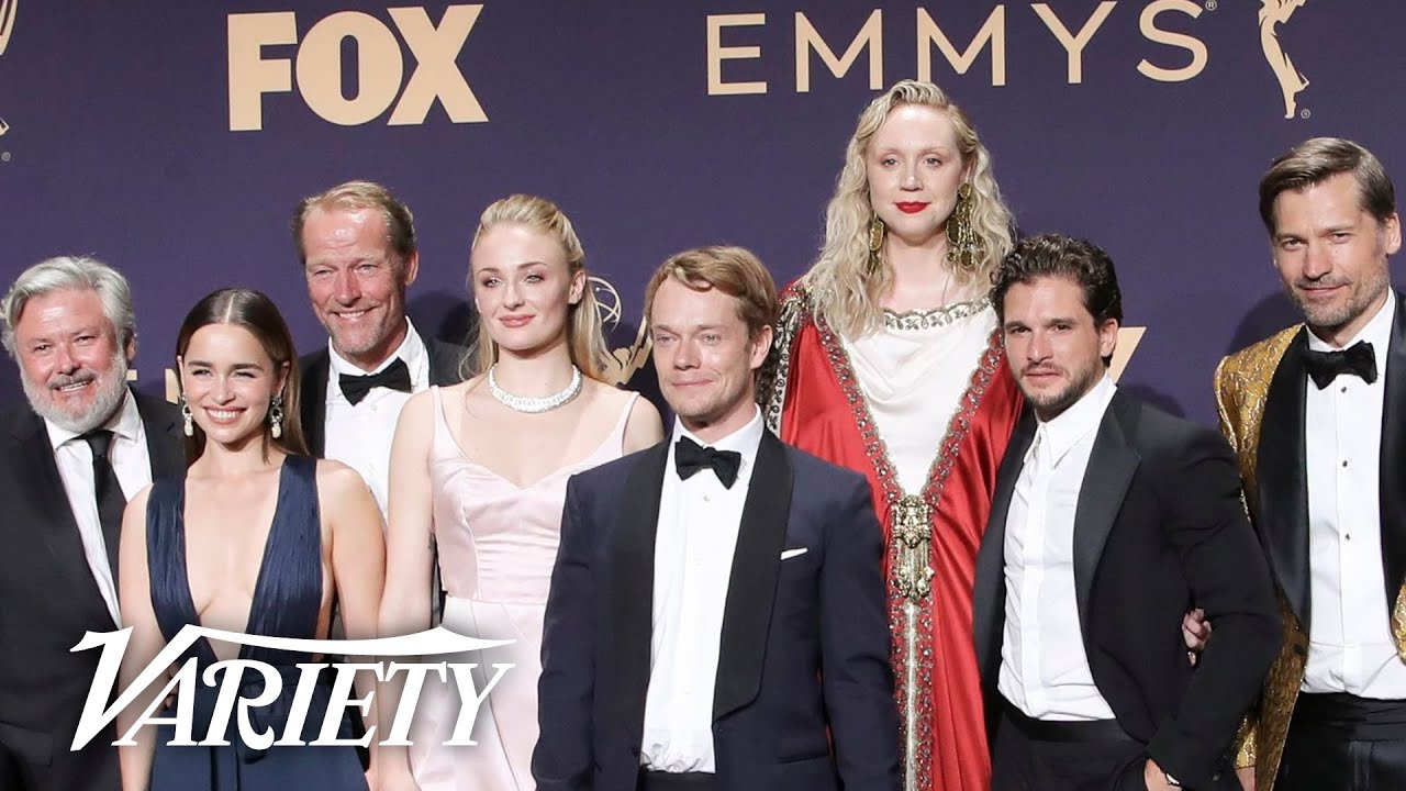 'Game of Thrones' Cast Bids Farewell to Show Backstage at the Emmys