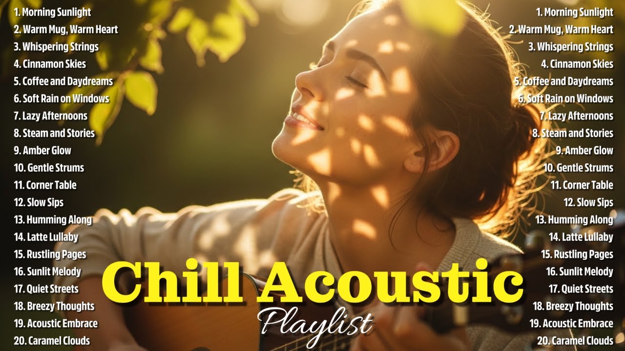 Chill Acoustic Music 2026☕🎶Emotional Spotify Playlist for Late night
