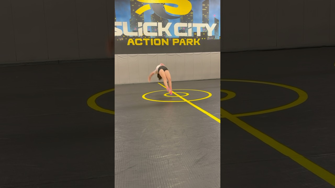 POV: you couldn&rsquo;t resist the urge #gymnast #fyp #slickcity #flips #goodsounds #tumbling