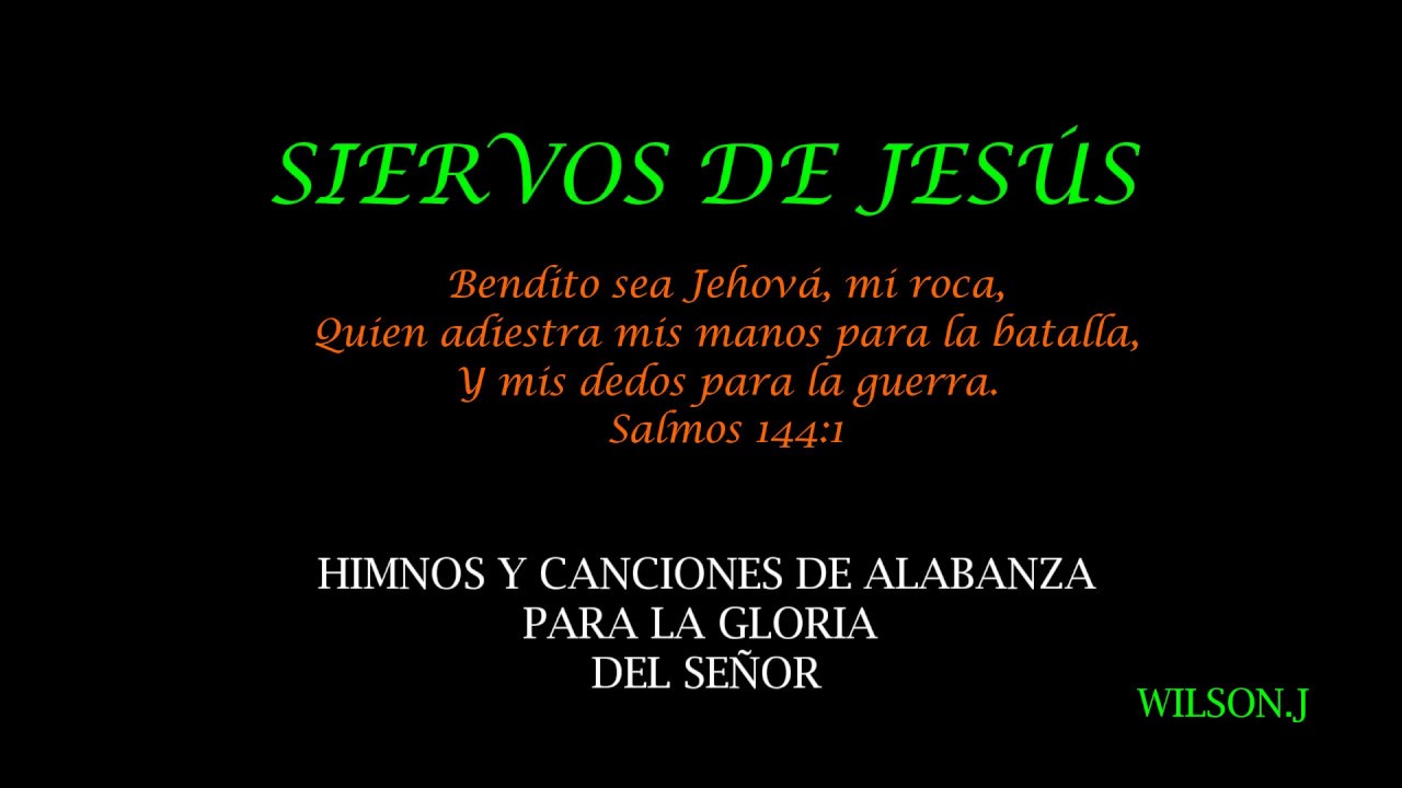 SIERVOS DE JESÚS