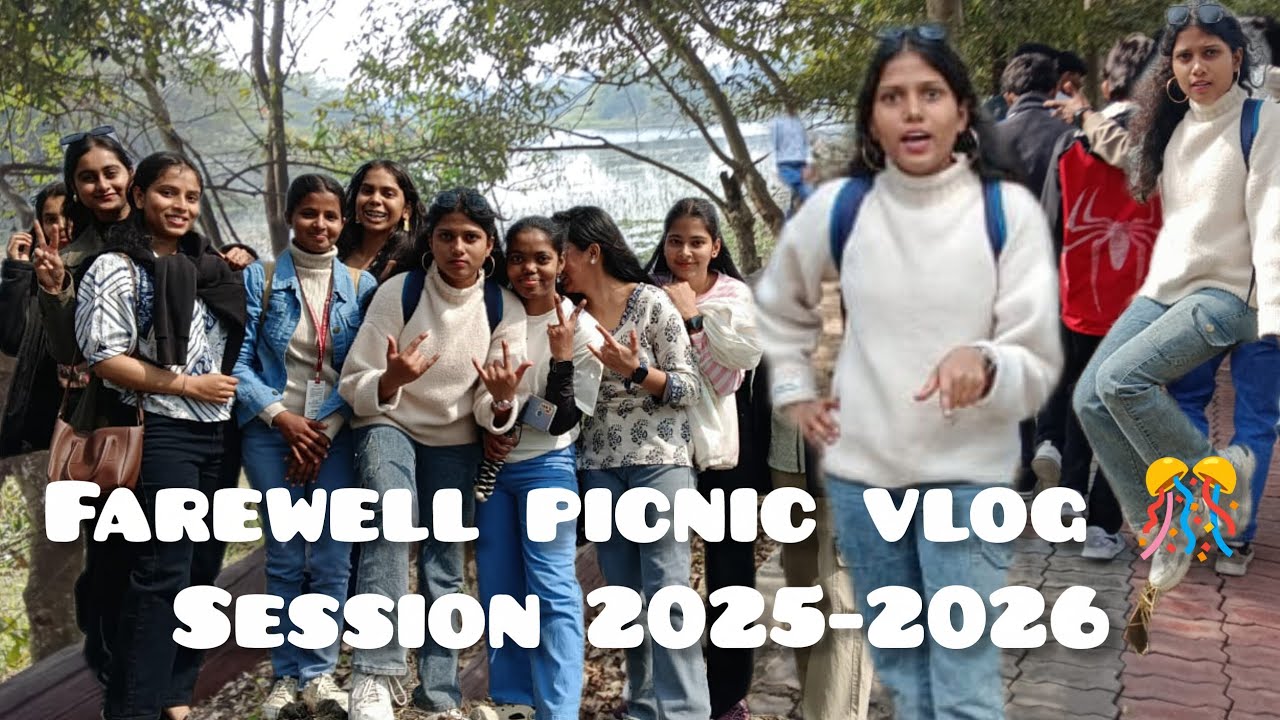 Farewell picnic vlog ❤️🎉#vlog #farewell #farewellvibes 