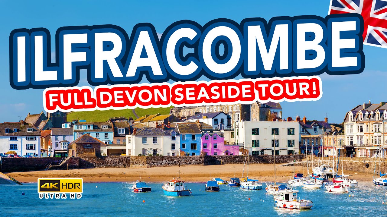ILFRACOMBE DEVON | Full tour of seaside holiday town from harbour to beach