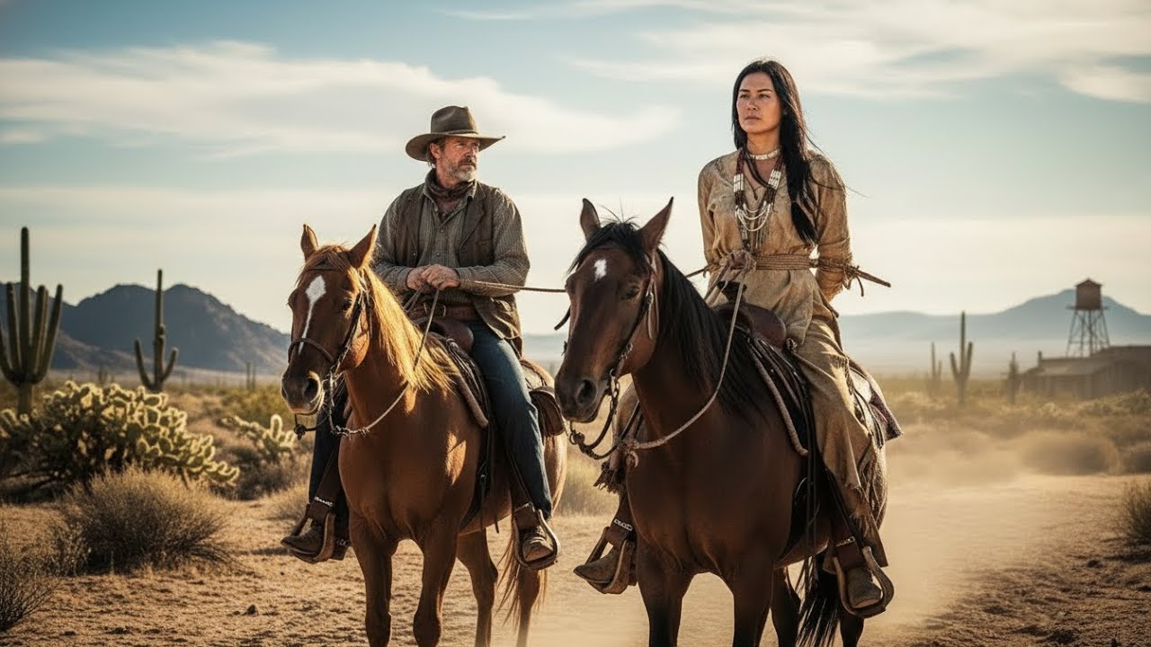 Ele Comprou Uma Mulher Apache Num Leilão — Mas a Escolha Que Fez Depois Mudou Tudo#faroeste #cowboy