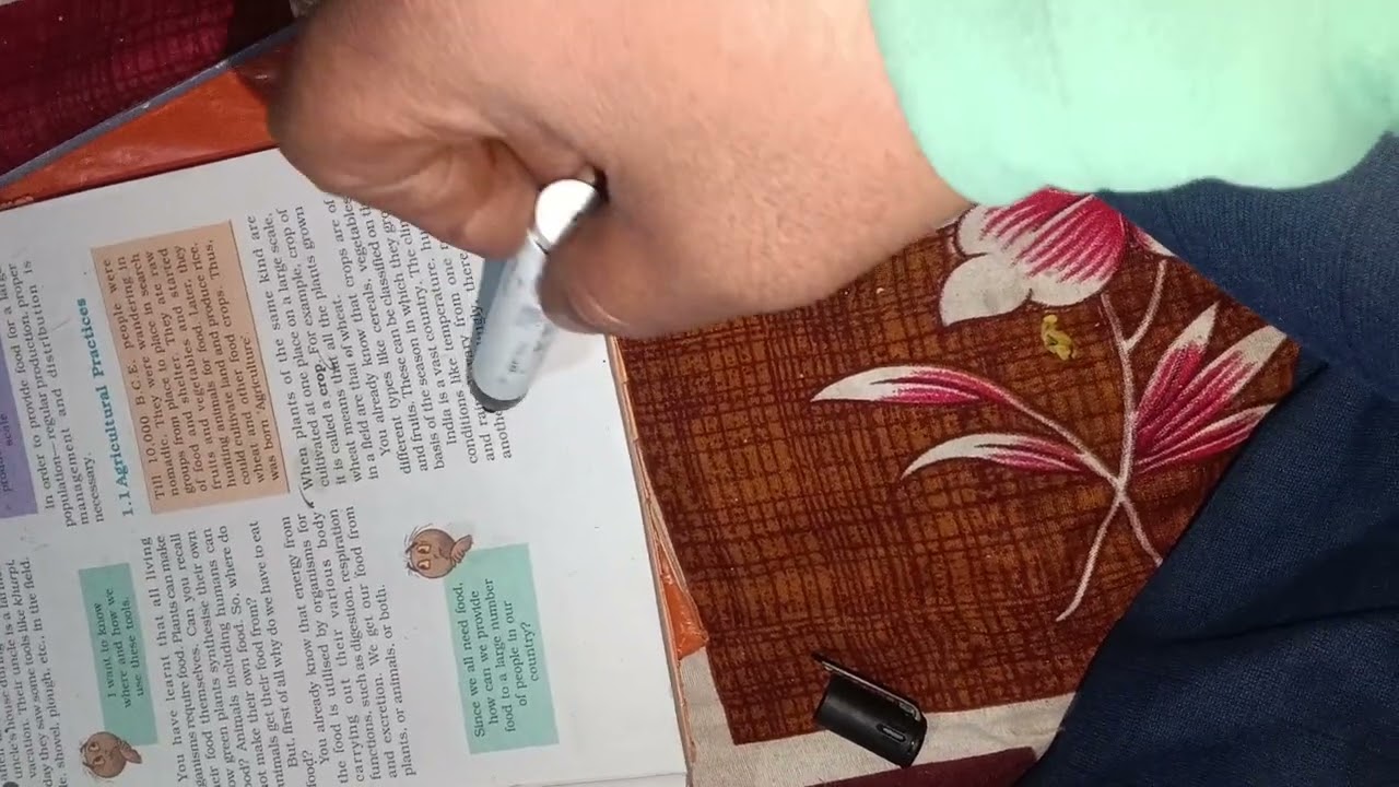 NCERT Science class 8th chapter 1st Crop Production and Management 
