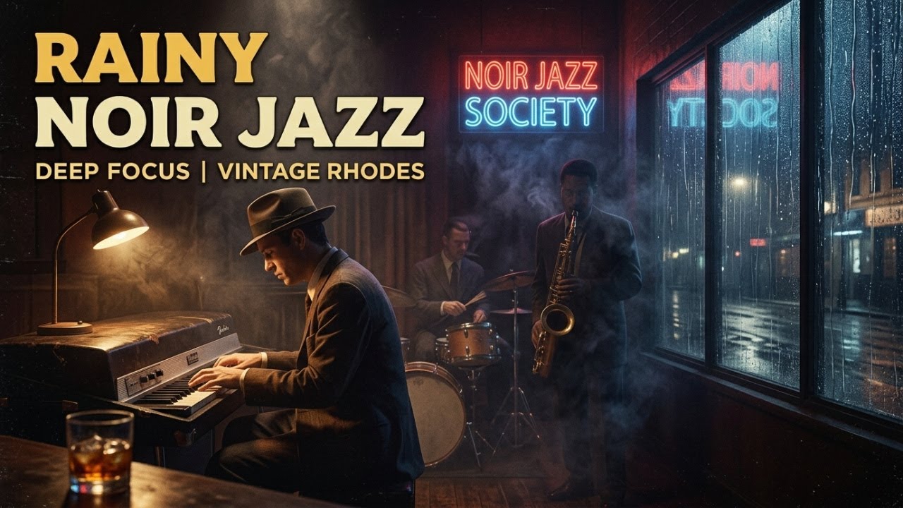 It's A Rainy 1950s Night And You're In A Smoky Detective Lounge