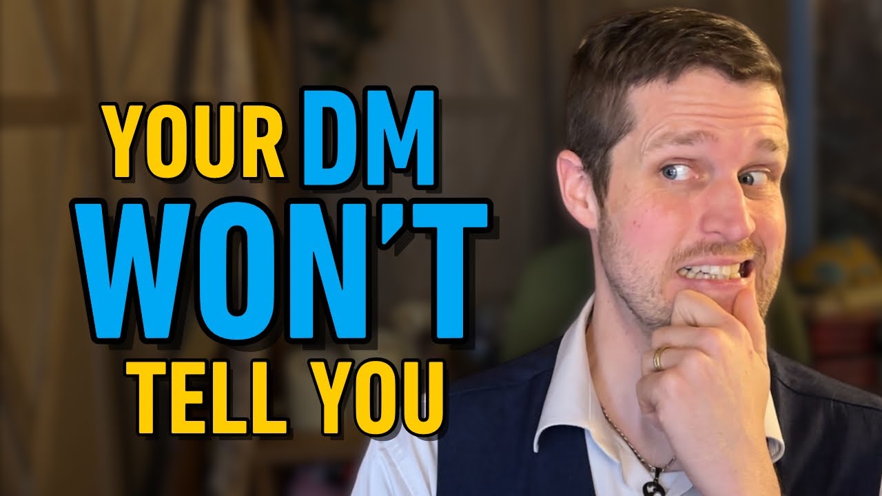 10 вещей, которые ваш DM ХОЧЕТ, чтобы вы сделали (но не скажет вам)