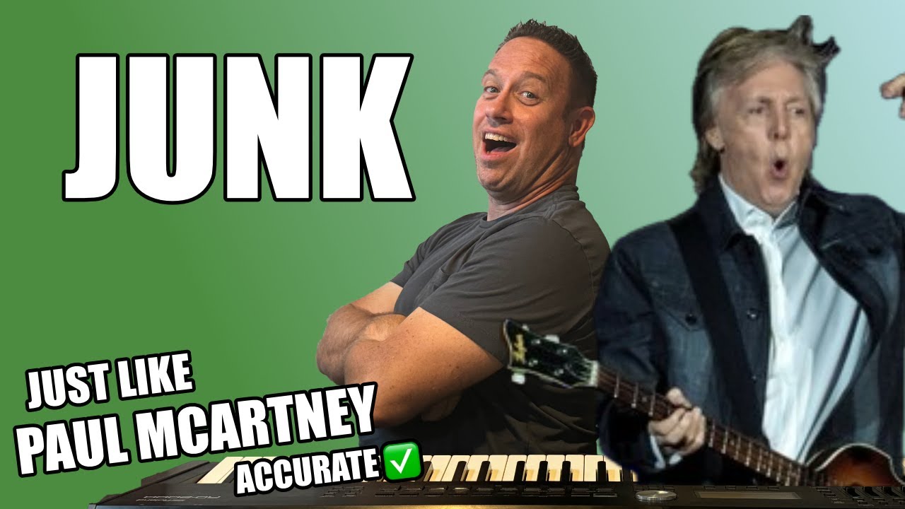 Learn To Play Piano | Junk Paul Mcartney | Accurate Lesson | Easy Tutorial