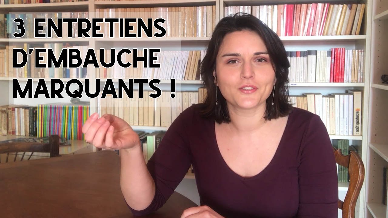 3 entretiens d'embauche marquants !  + conseils entretiens d'embauche architecture