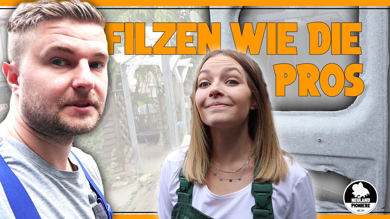 4-Wege Filz richtig verarbeiten & kleben┃Hecktür, Schiebetür & Rückwand┃Fiat Ducato Ausbau┃Elvis #10