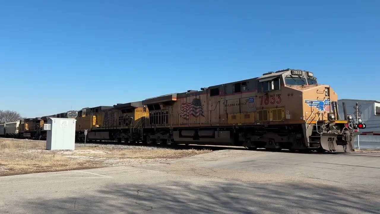 Union Pacific Manifest - Corsicana, Texas - February 1, 2026