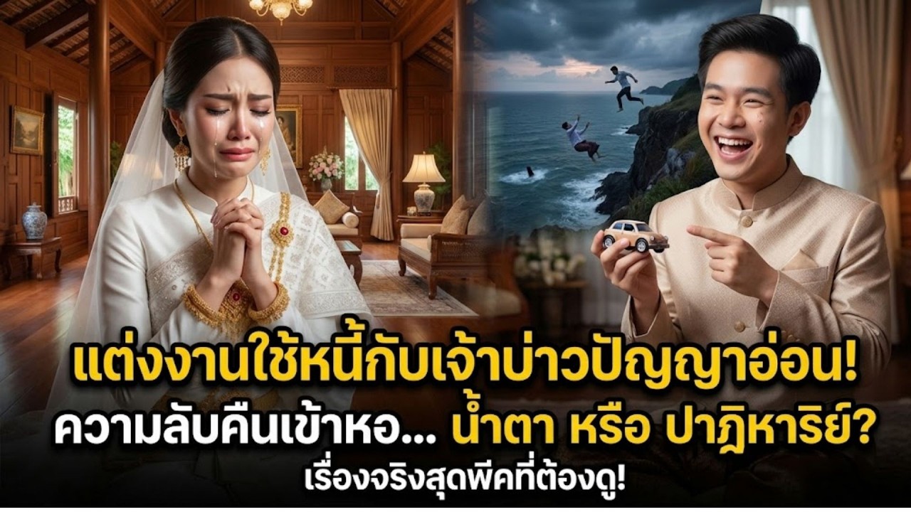 คืนเข้าหอสุดช็อก! สามีปัญญาอ่อนถามคำถามนี้... น้ำตาฉันไหลพราก#จดหมายหัวใจ