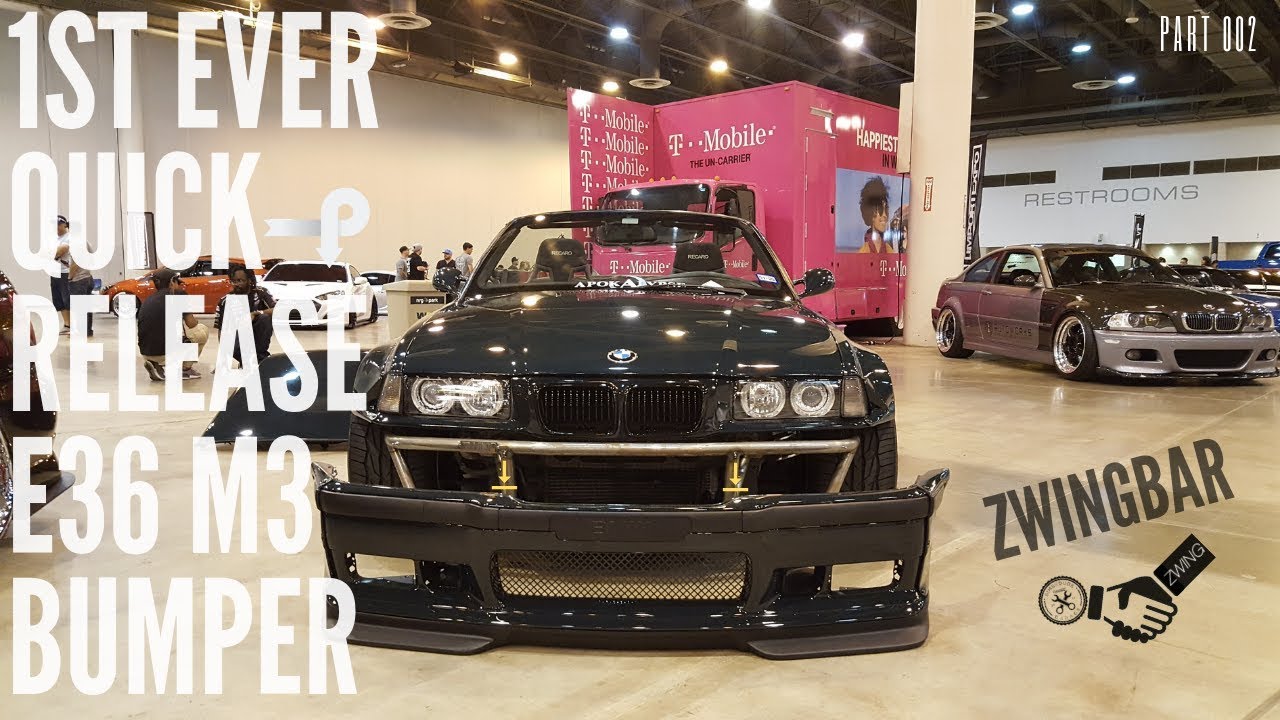 E36 M3 Rocket Bunny - ZWING Bashbar Quick Release Bumper pt2