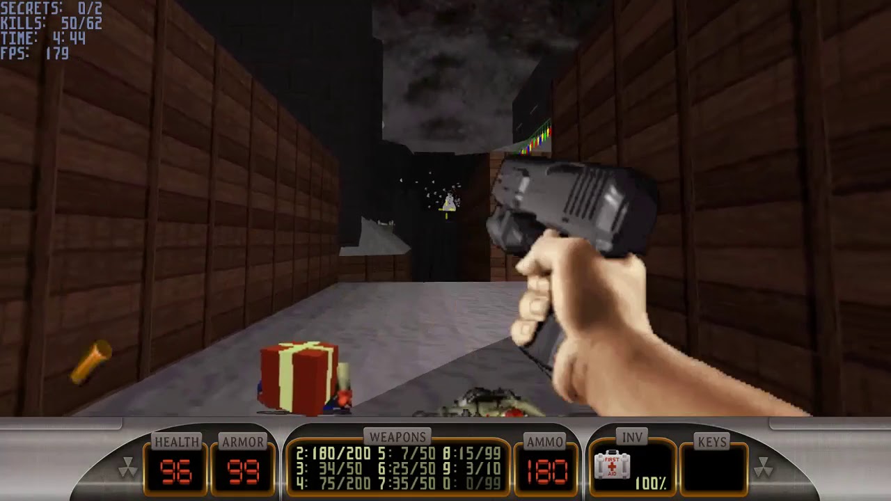 Duke: Nuclear Winter - Santa's Corporate HQ (Walkthrough)