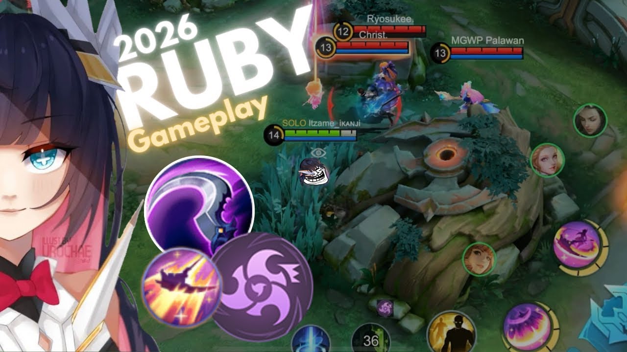 HAPPY NEW YEAR! 2026 | RUBY GAMEPLAY 2026 | Ruby ikanji | Mobile Legends