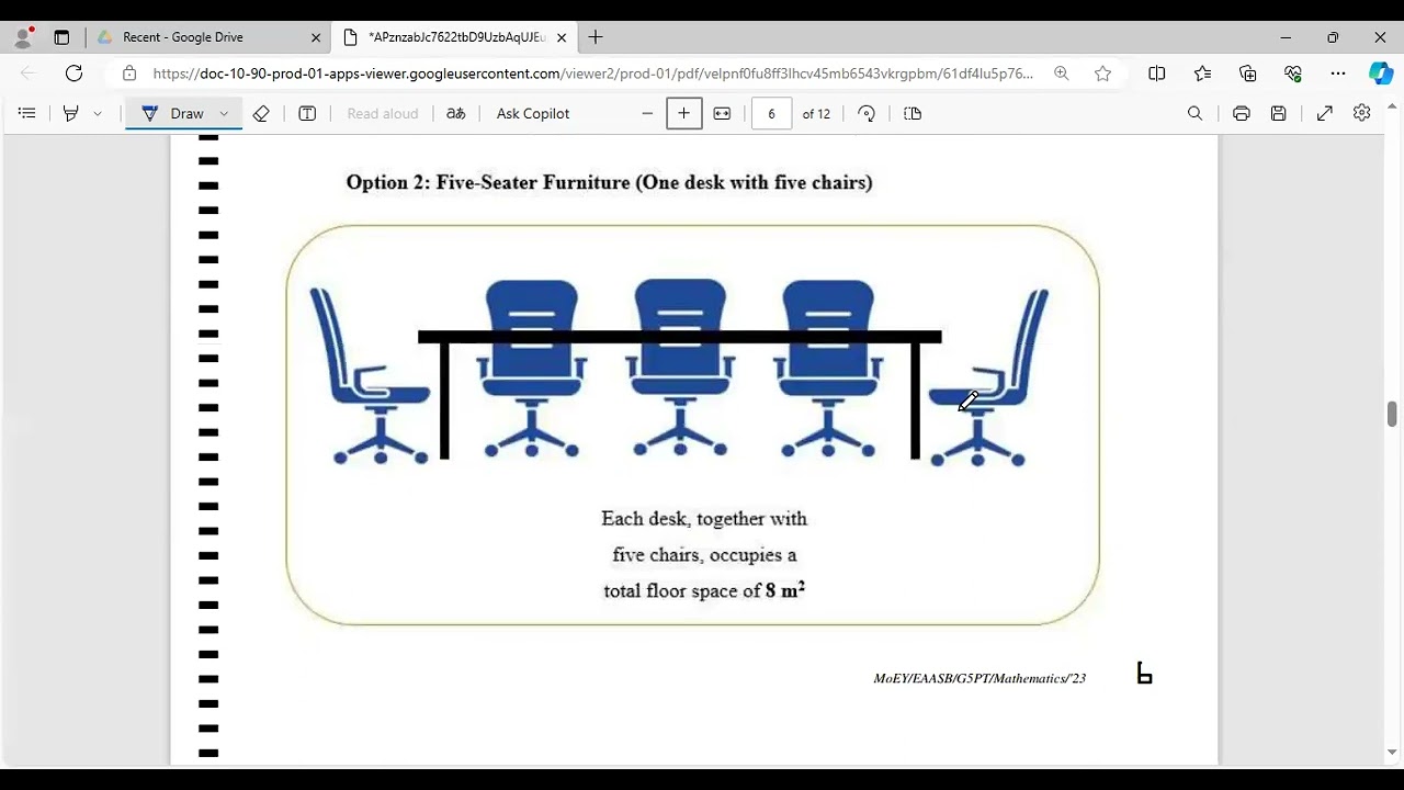 Grade 5 and 6 PEP  Performance Task  PAST PAPER Solution
