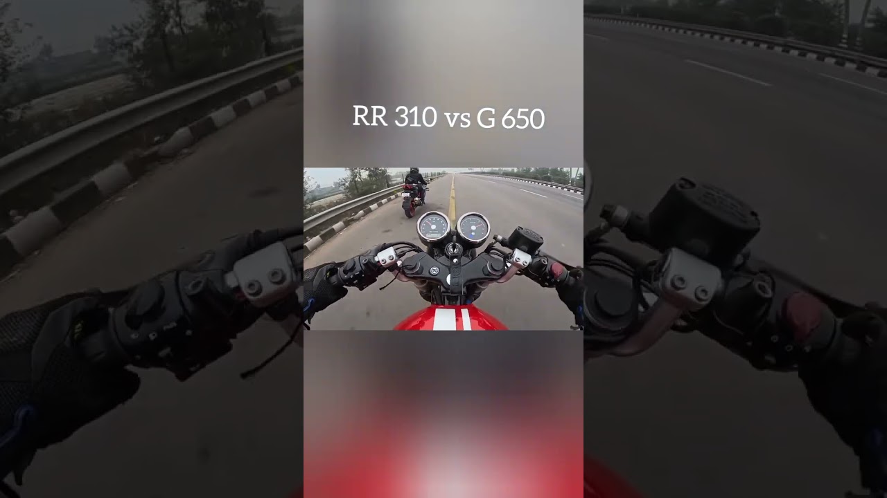 TVS Apache RR 310 vs Royal Enfield GT 650
