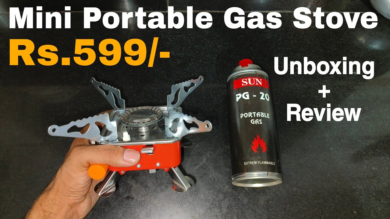 World's Mini Gas Stove Unboxing & Review 🔥 Ordered From Amazon @599/-