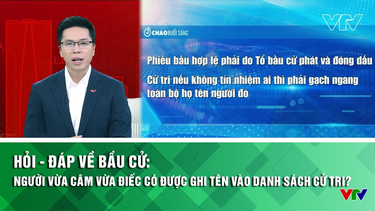 Hỏi - đáp về bầu cử: Người vừa câm vừa điếc có được ghi tên vào danh sách cử tri? | VTV