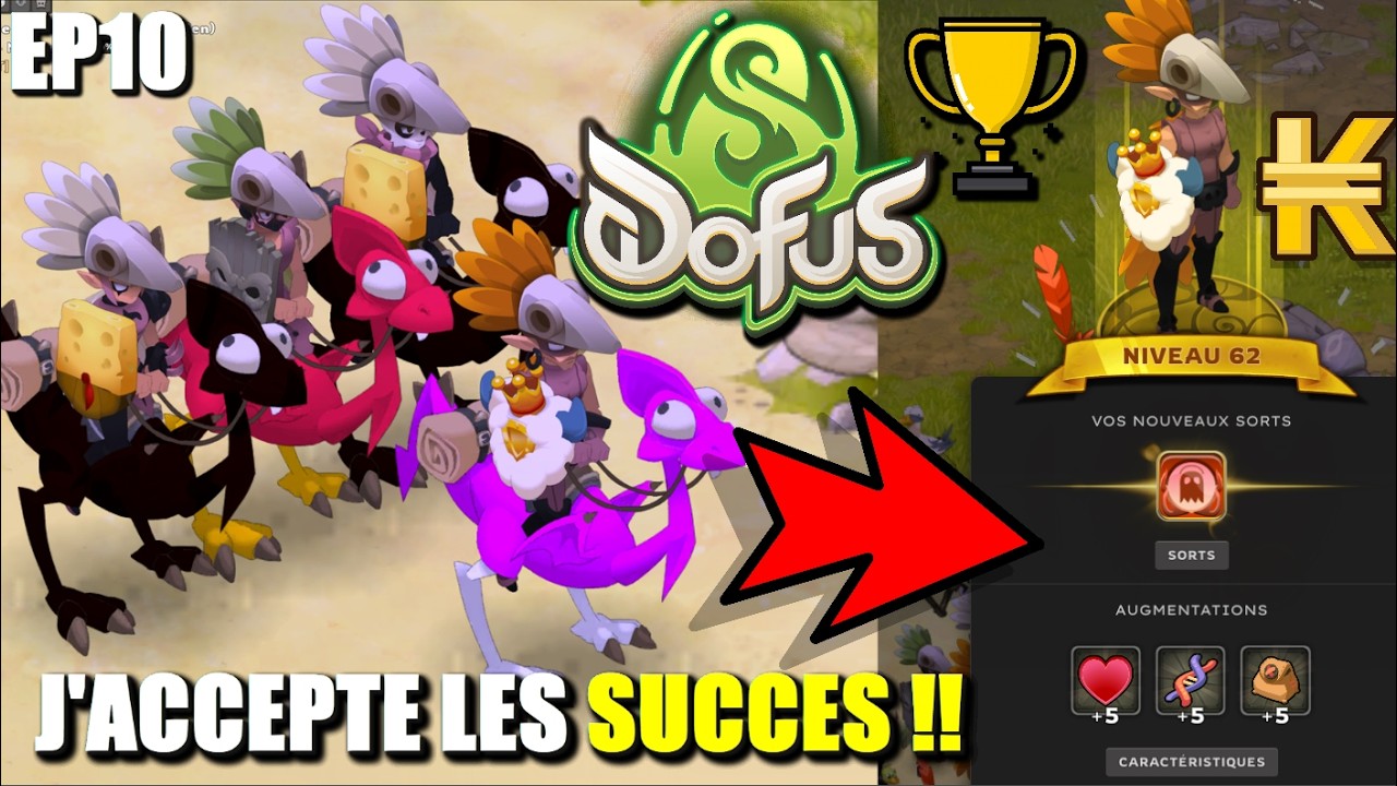 [DOFUS 3] J'ACCEPTE LES SUCCES !! 😱​(Team de Z&eacute;ro Ep10)