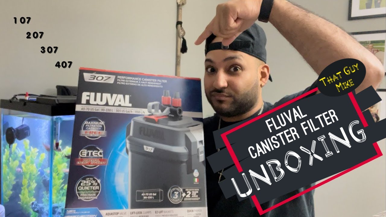 Fluval 307 Canister Filter Unboxing and Assembly
