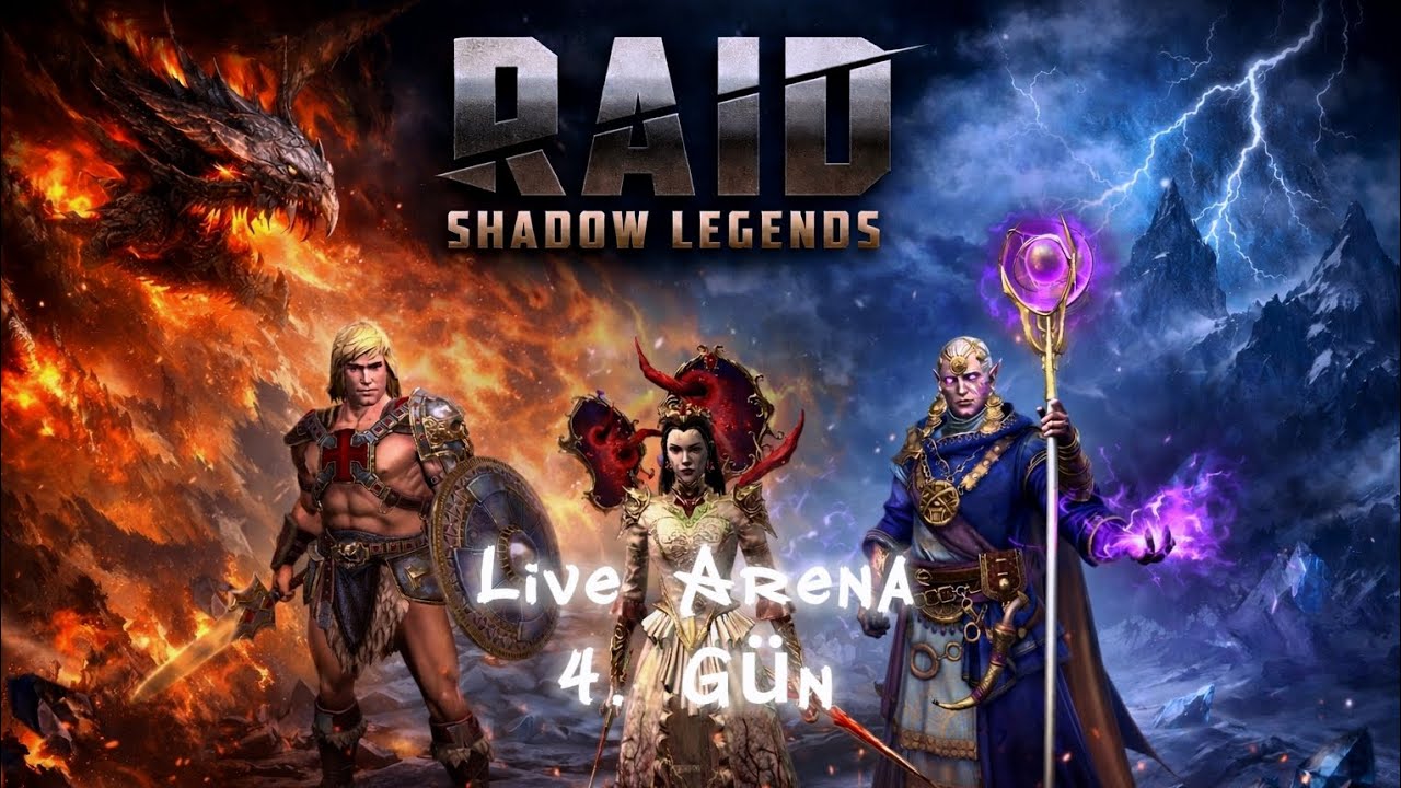 Live Arena Day 4 ⚔️ No Easy Matches, No Fear!🥶 Raid: Shadow Legends