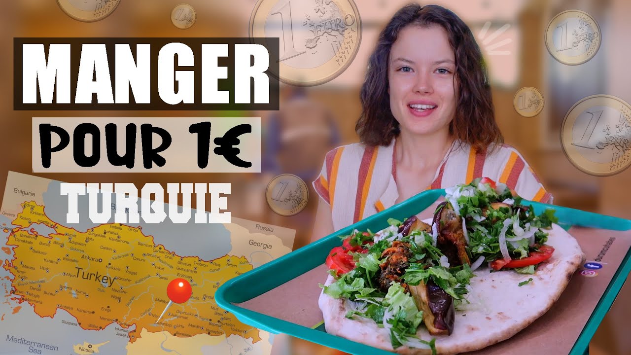 JE MANGE QUE DES TRUCS À 1€ EN TURQUIE à Gazientep 🇹🇷  - Claire