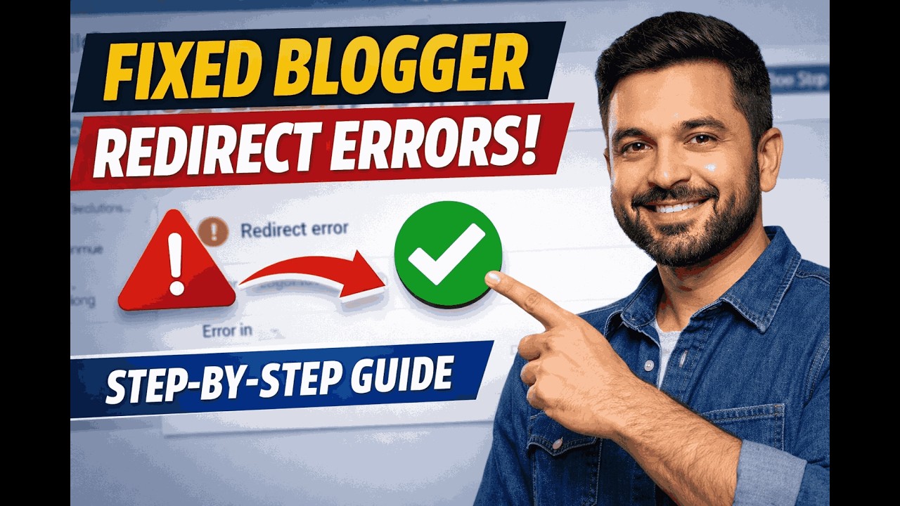 How I Fixed Blogger Redirect Errors | Blogger Redirect Error সমাধান গাইড #linkloomseo #seo
