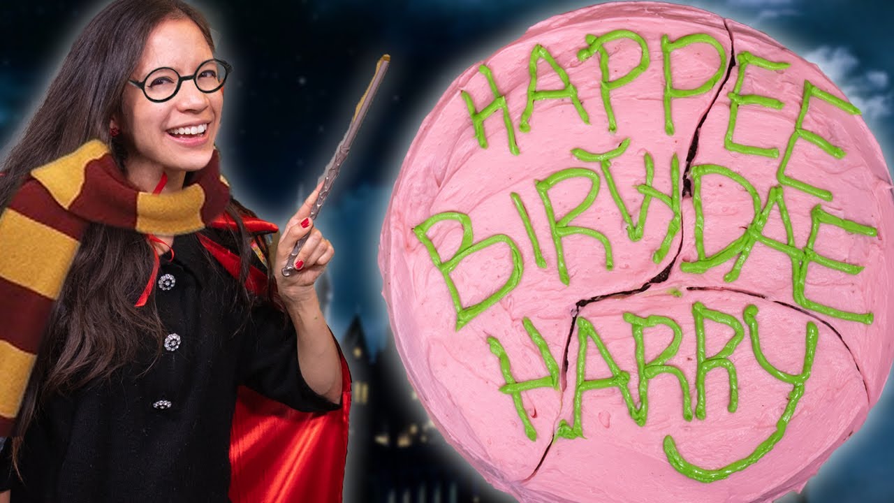 PASTEL DE CUMPLEAÑOS DE HARRY POTTER (TARTA DE CHOCOLATE) - La Cooquette