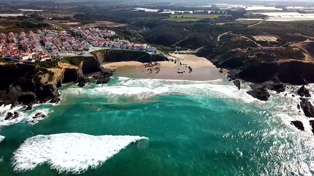Praia da Zambujeira do Mar - Costa Vicentina - Alentejano Portugal - Mavic Pro 4K