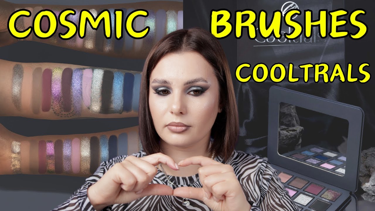 COSMIC BRUSHES || New palette COOLTRALS |Це любов 🩶