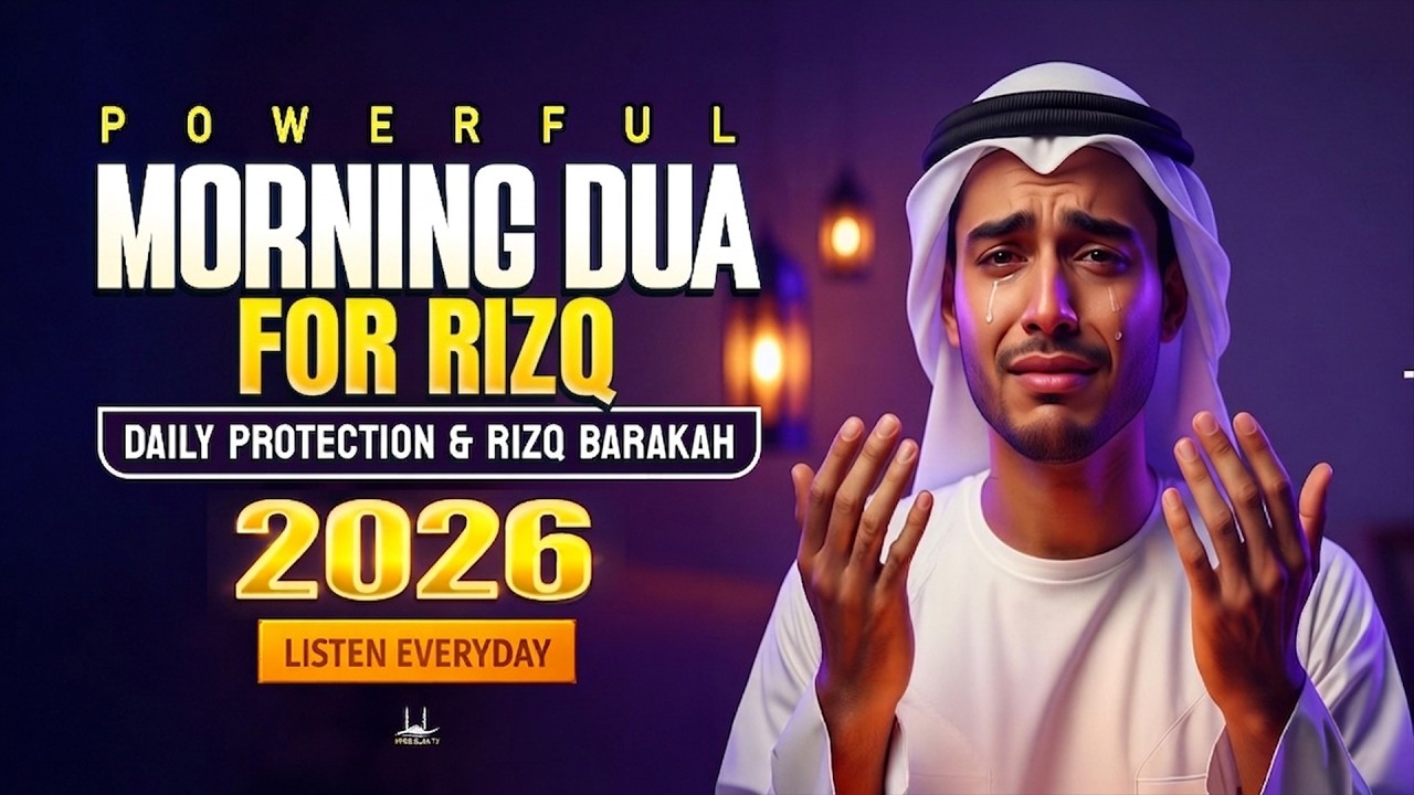 Ramadan 2026 | Morning Dua For Success, Rizq, and Protection: Start Your Day With Allah's Blessings