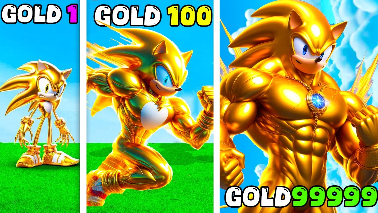 Franklin and Shinchan Upgrading Sonic To GOLD Sonic In GTA 5!