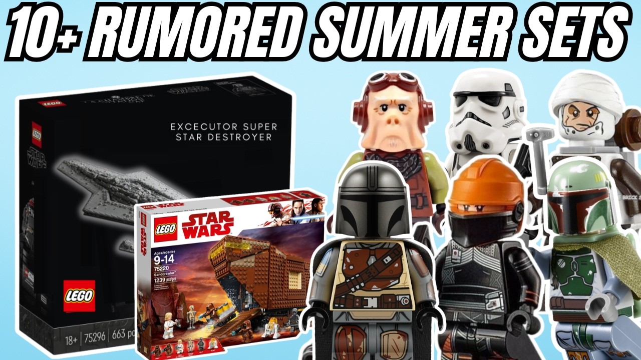 PRZEWODNIK PO ZESTAWACH LEGO Star Wars LATO 2026! (Ponad 10 nowych zestaw&oacute;w!)
