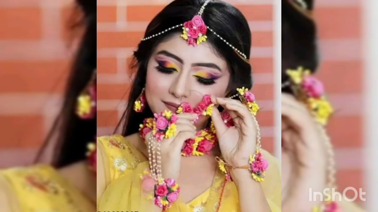 Flower Jewellery For Haldi Function Review. . . #affordable #meeshoshopping#meesoenayeproduct #Viral